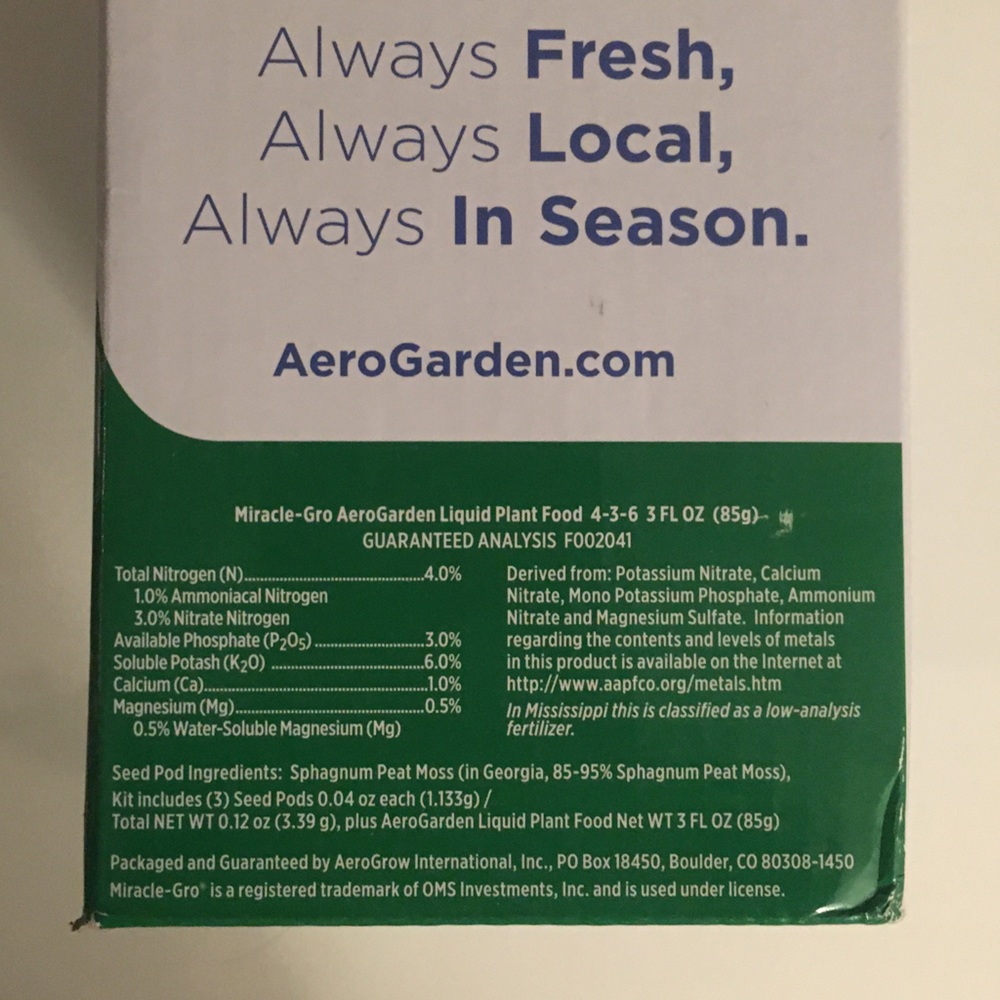 Brand New AeroGarden Sprout with Gourmet Herbs Seed Pod Kit - Picture 4 of 5